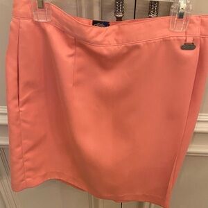 Callaway Peach Pencil Skirt